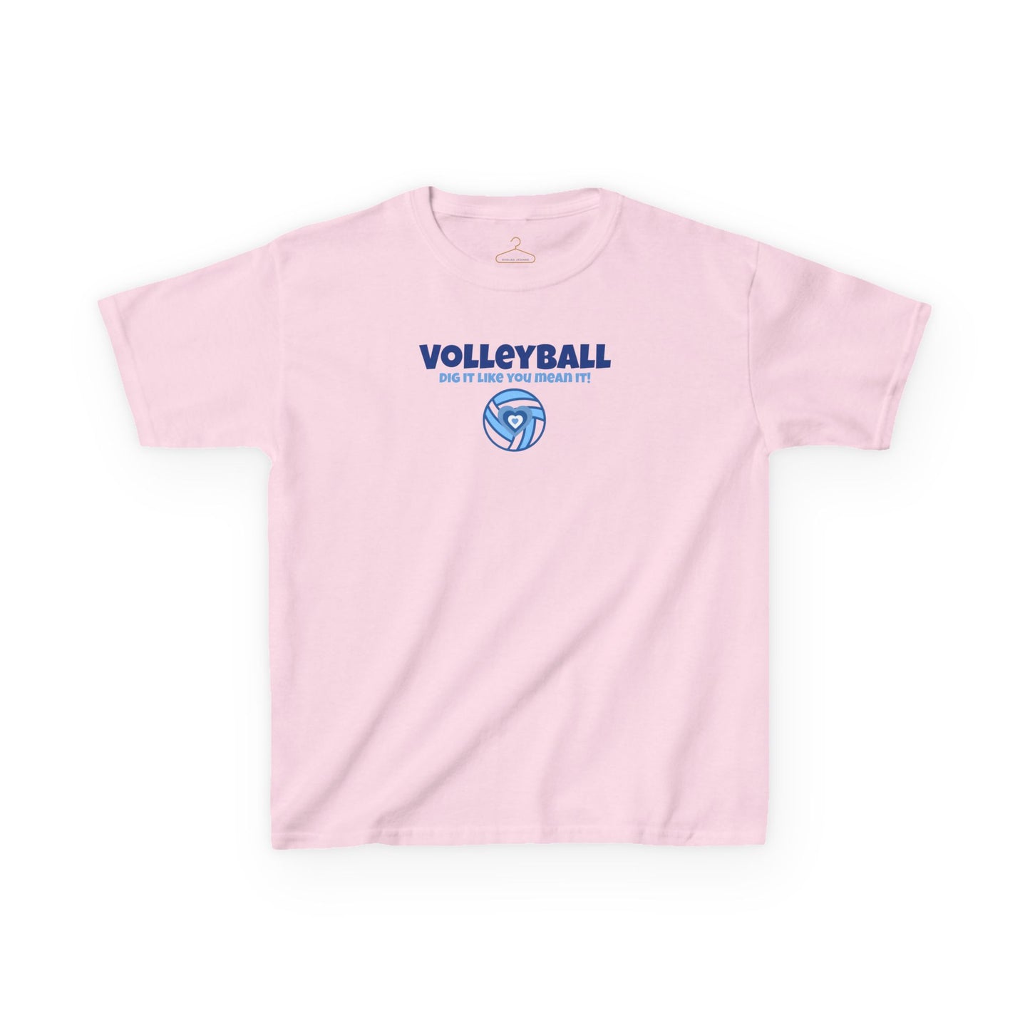 Kids "Dig It Like You Mean It" Volleyball Tee