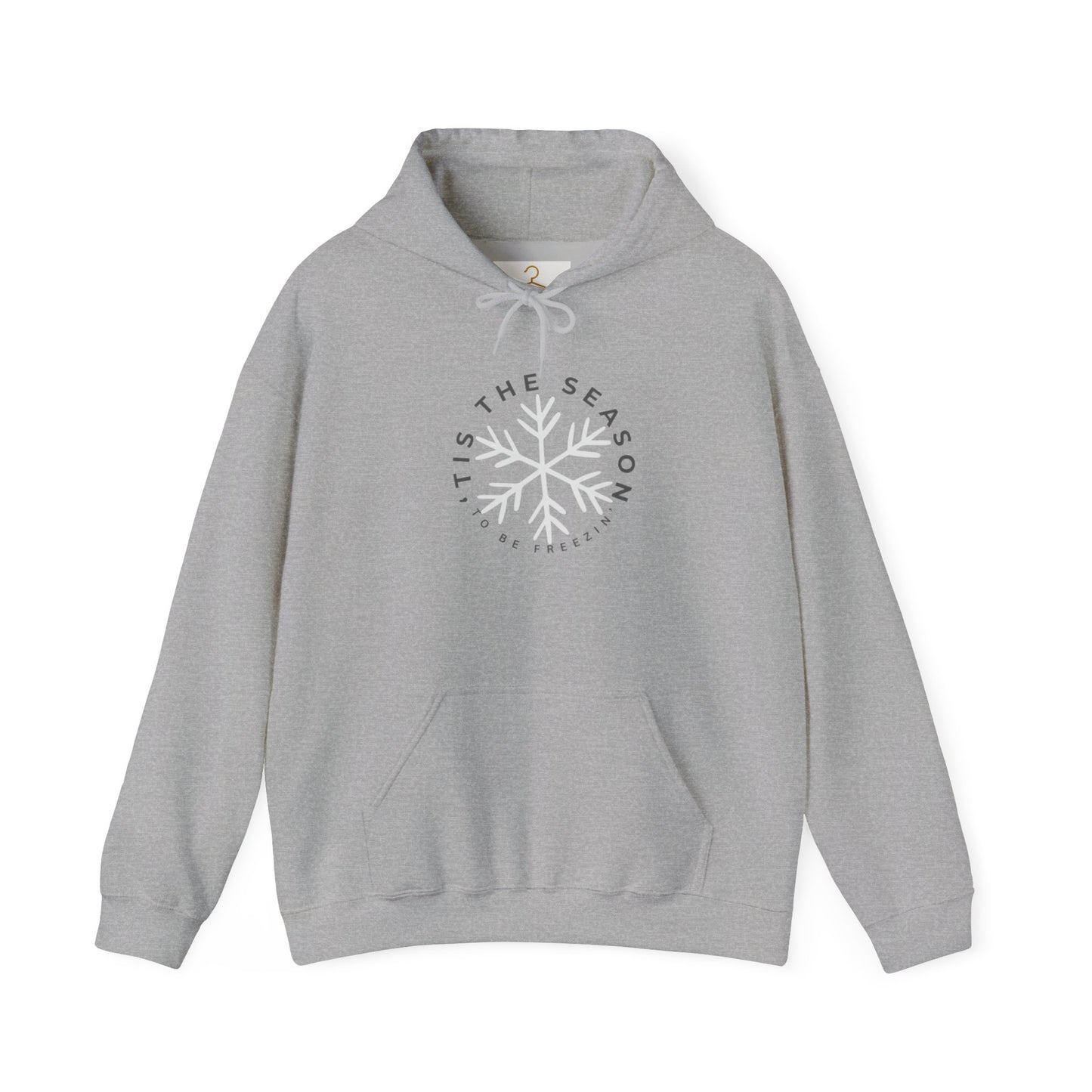 Snowflake Hooded Sweatshirt