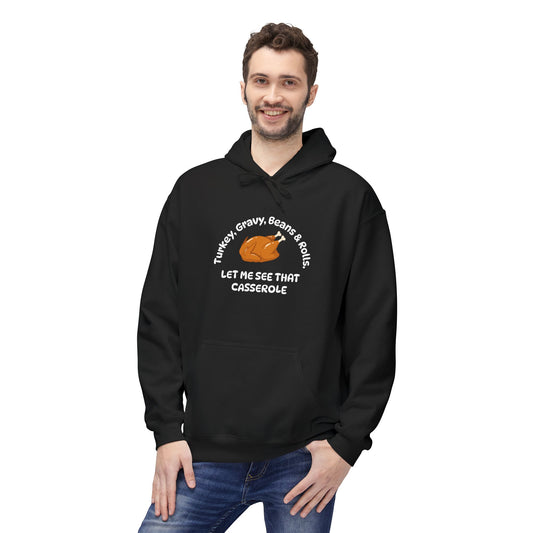 Let Me See That Casserole Fleece Hoodie