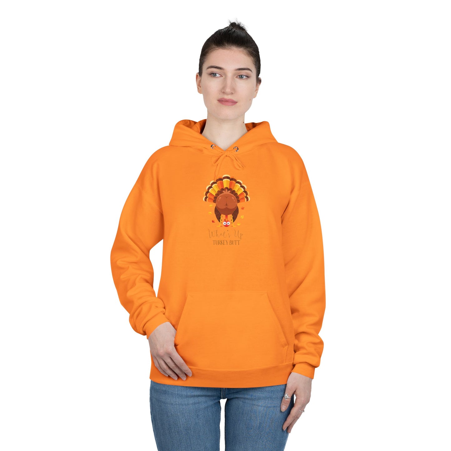 What's Up Turkey Butt EcoSmart Pullover Hoodie