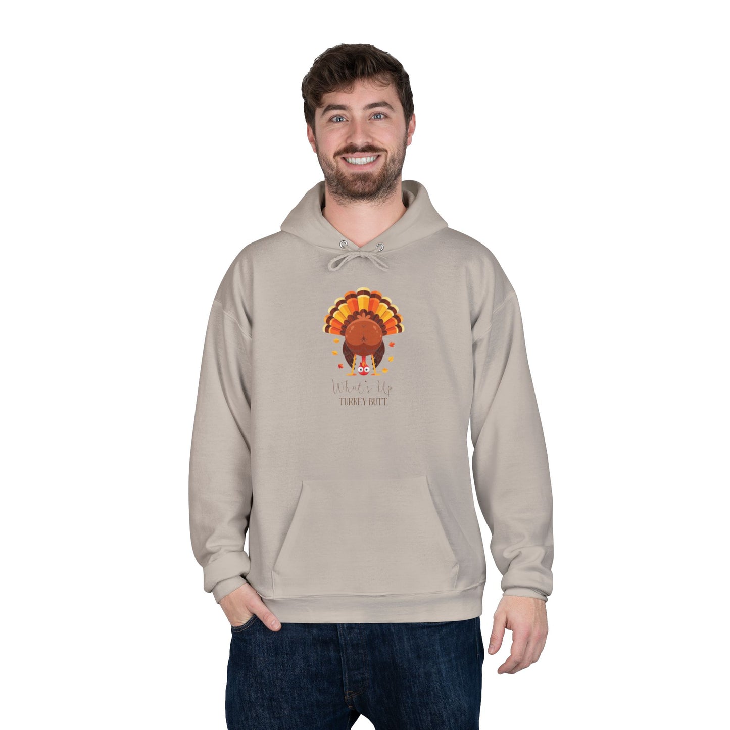 What's Up Turkey Butt EcoSmart Pullover Hoodie