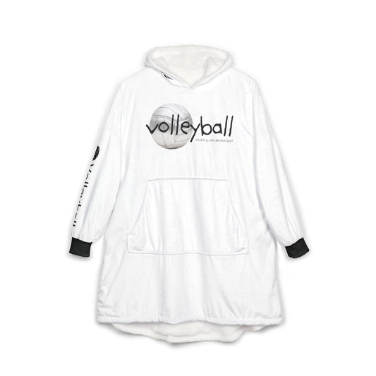 Volleyball Hooded Blanket - Cozy Team Spirit Pullover