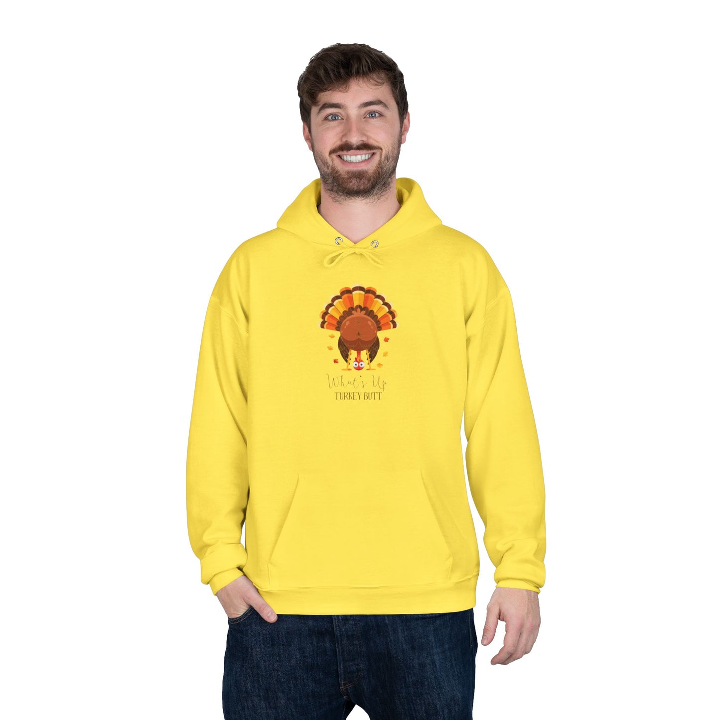 What's Up Turkey Butt EcoSmart Pullover Hoodie