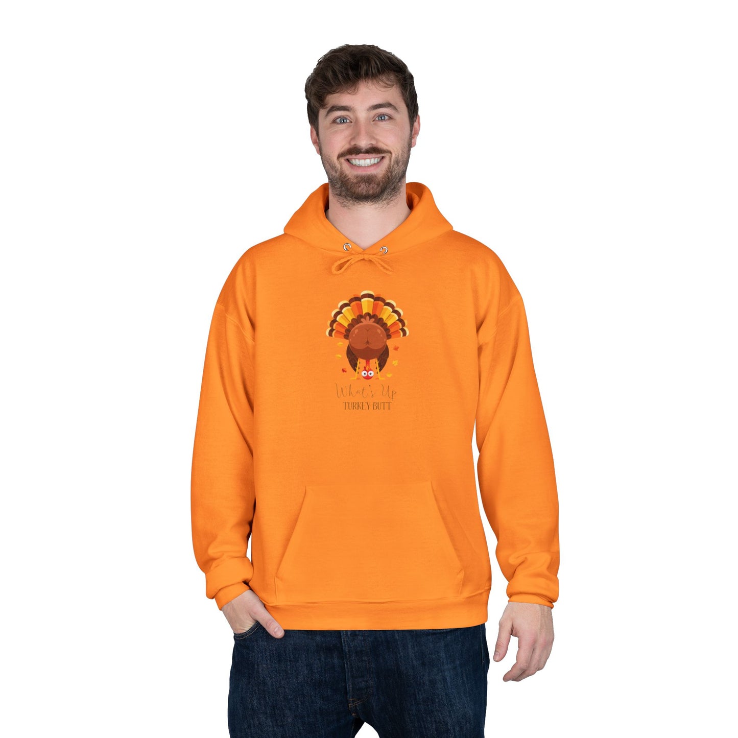 What's Up Turkey Butt EcoSmart Pullover Hoodie