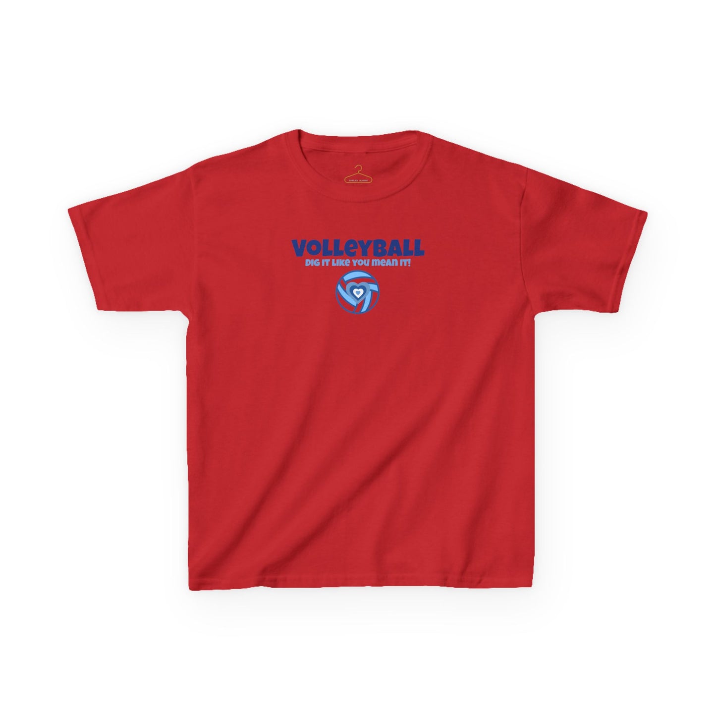 Kids "Dig It Like You Mean It" Volleyball Tee