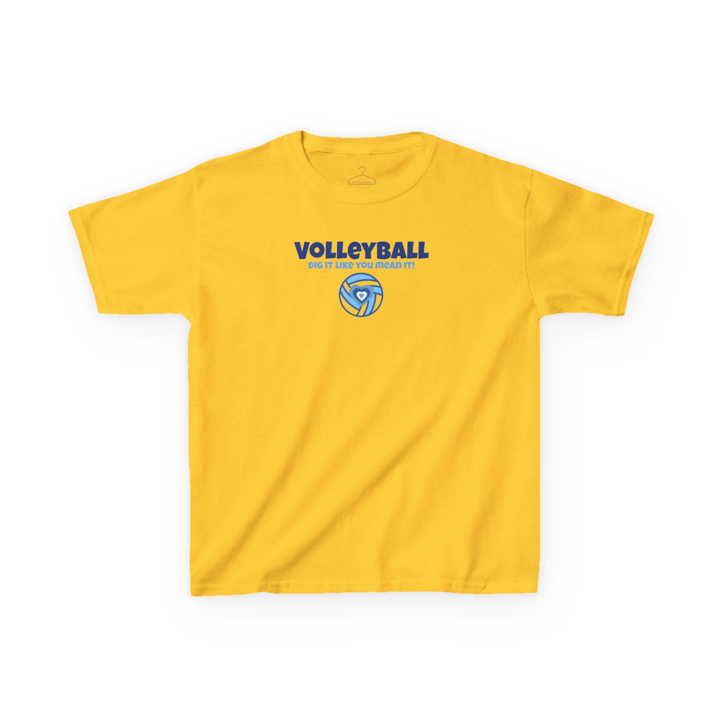 Kids "Dig It Like You Mean It" Volleyball Tee