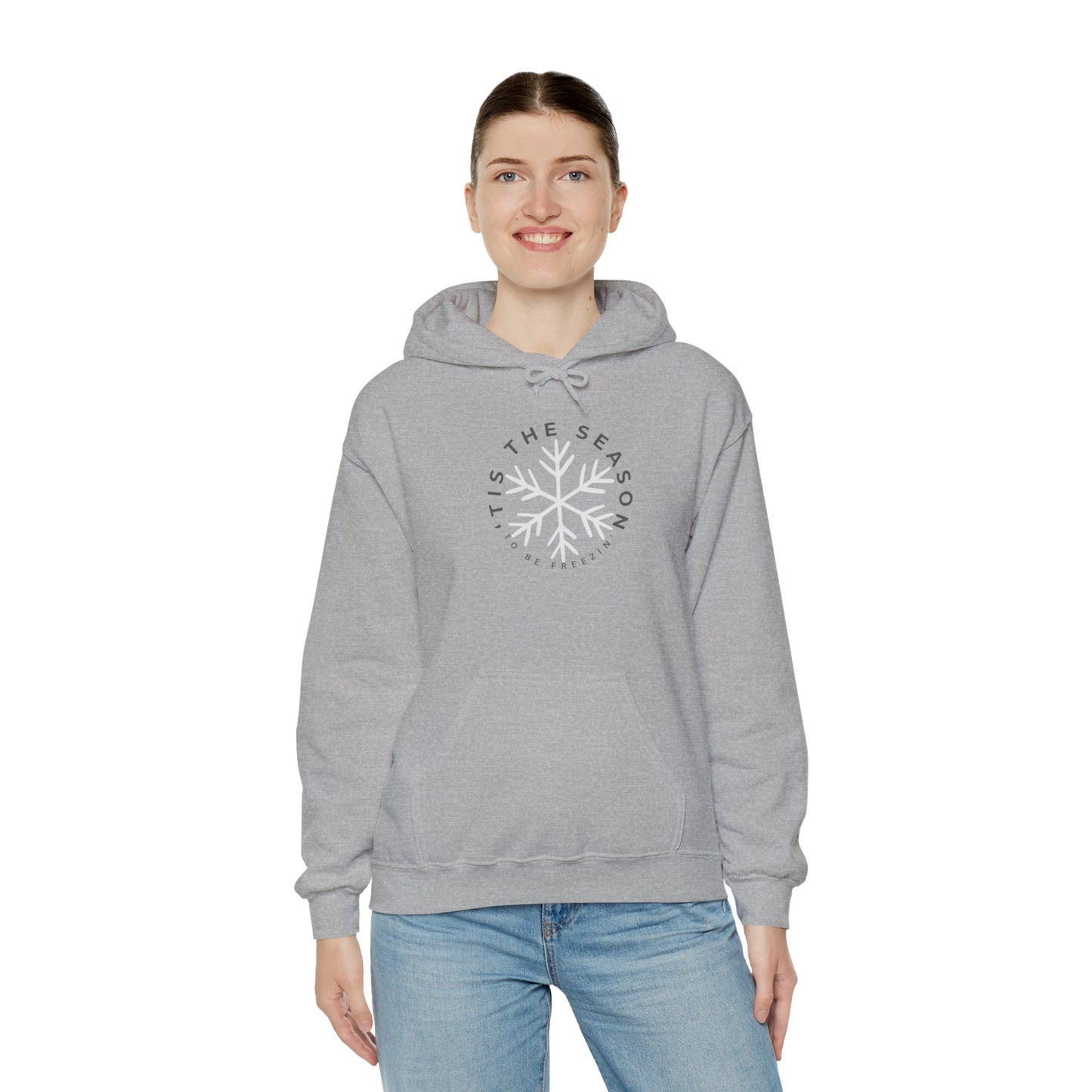 Snowflake Hooded Sweatshirt
