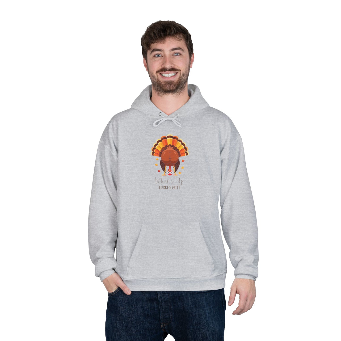 What's Up Turkey Butt EcoSmart Pullover Hoodie