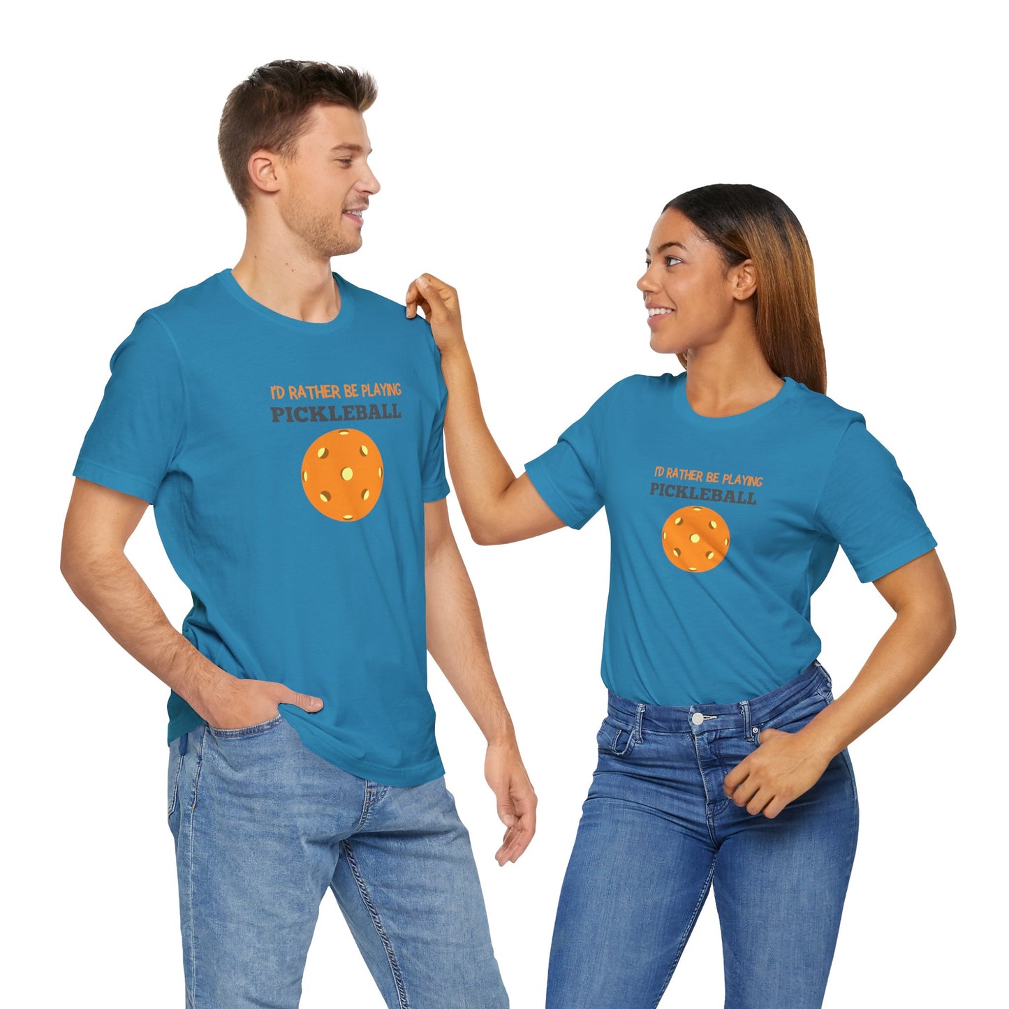 I'd Rather Be Playing Pickleball T-shirt
