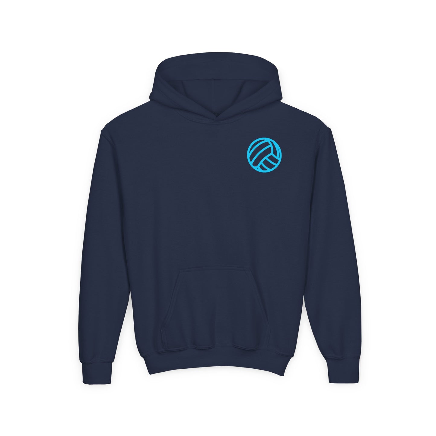 Youth Volleyball Hooded Sweatshirt