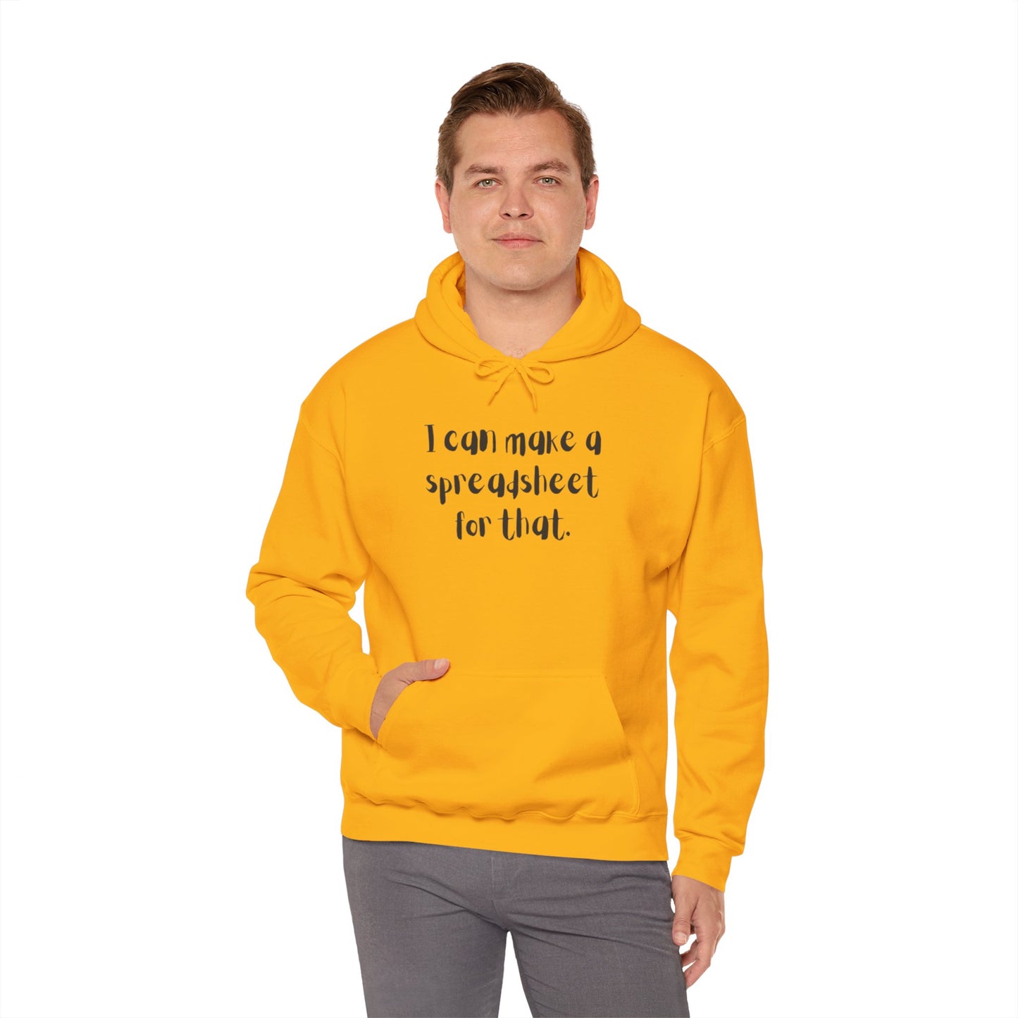 I Can Make A Spreadsheet For That Hoodie