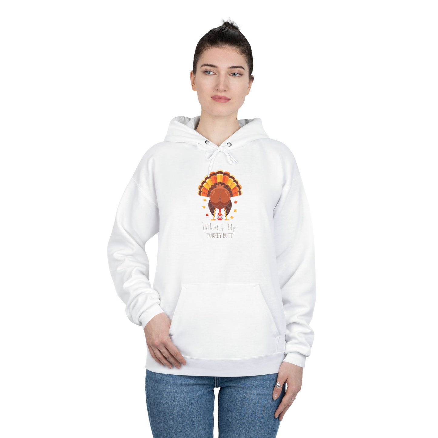 What's Up Turkey Butt EcoSmart Pullover Hoodie
