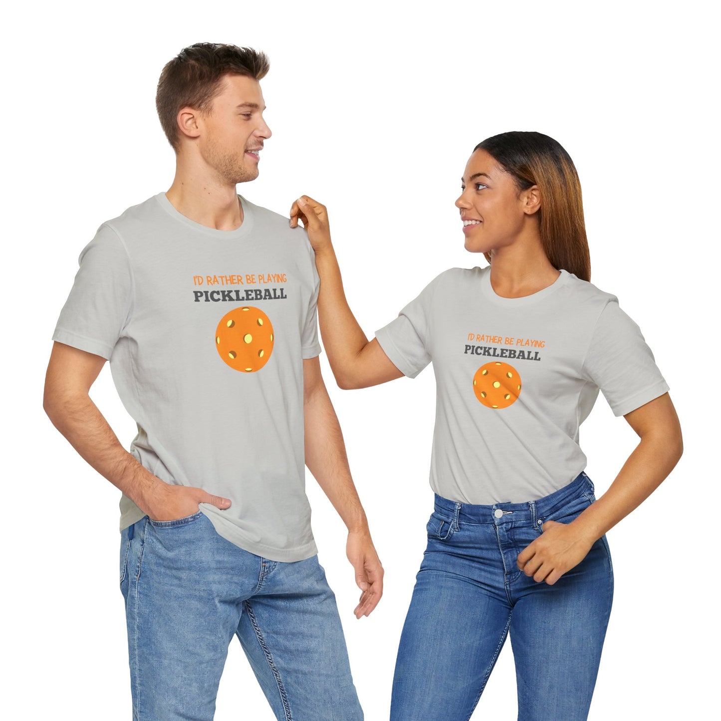 I'd Rather Be Playing Pickleball T-shirt
