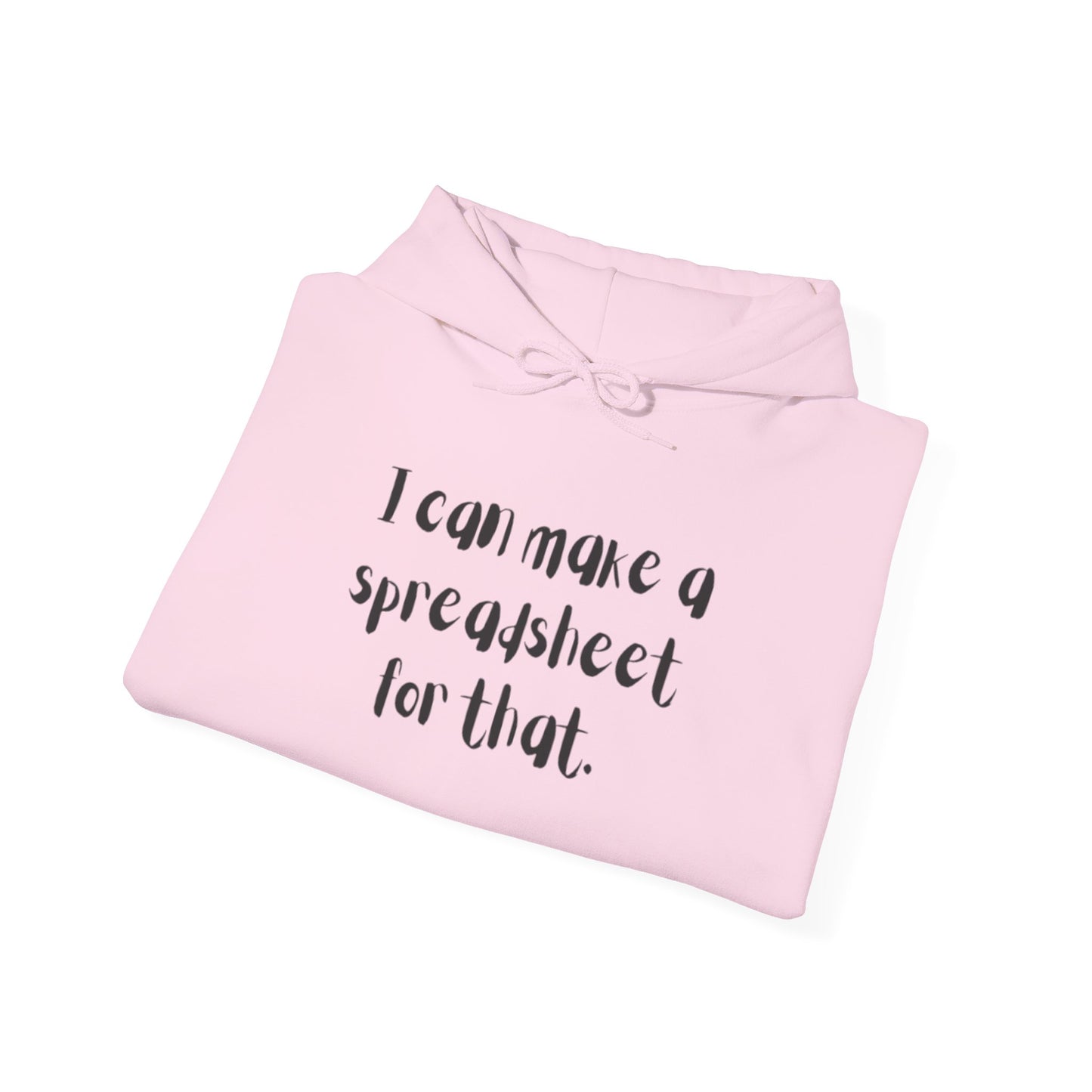 I Can Make A Spreadsheet For That Hoodie