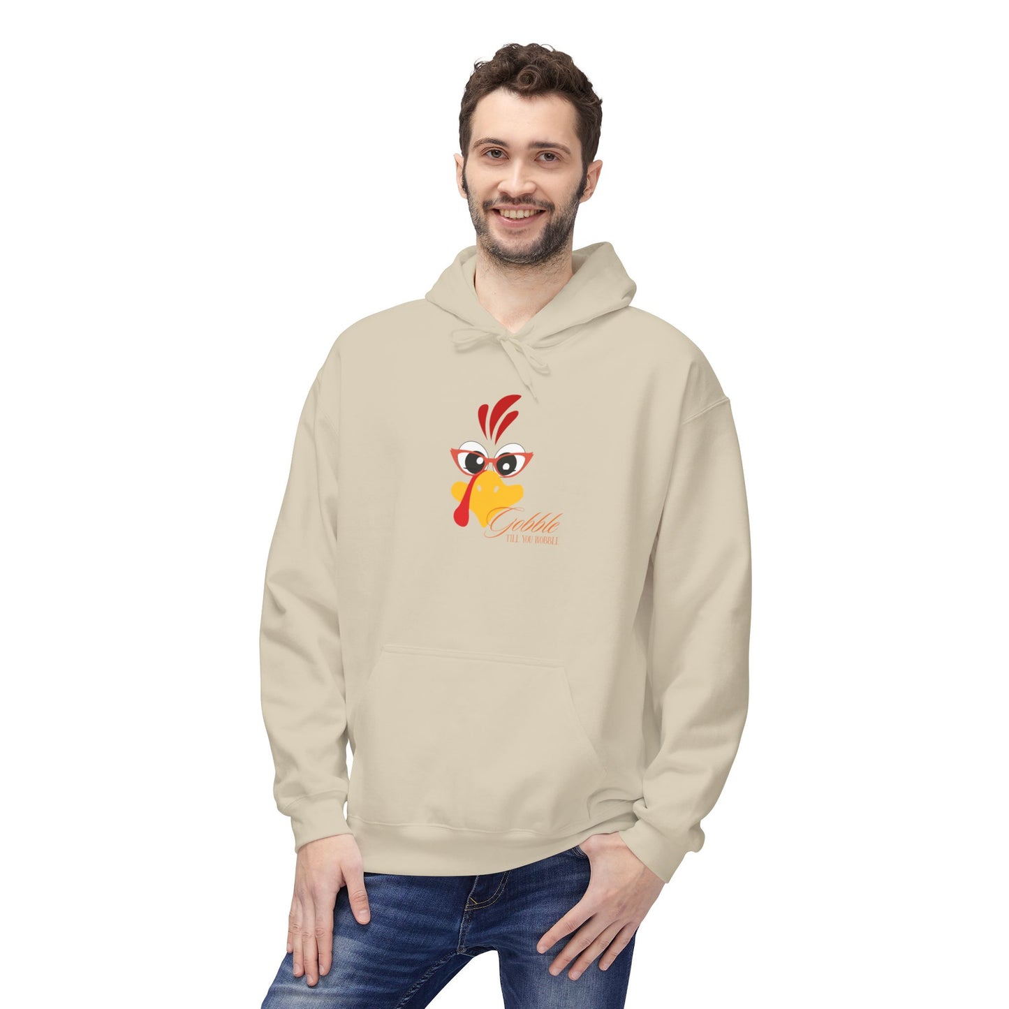 Gooble Till You Wobble Fleece Hoodie