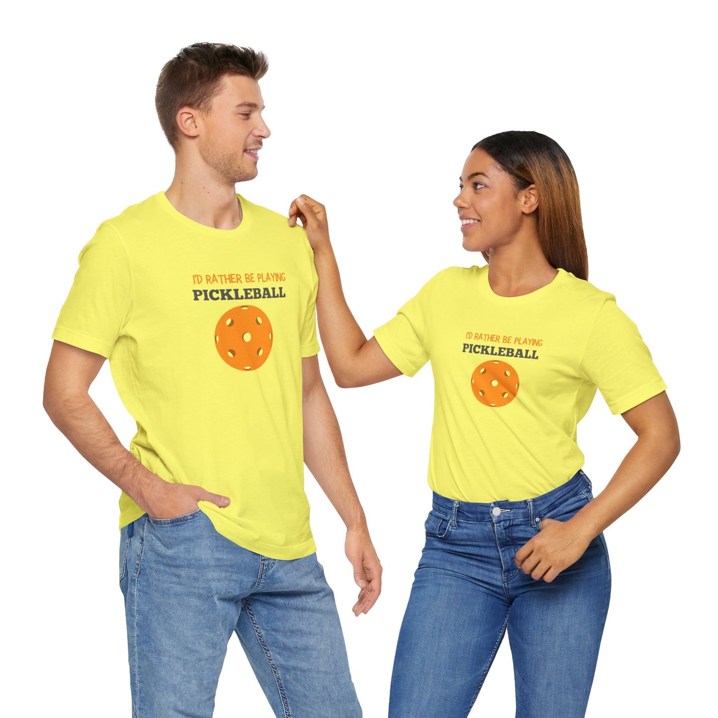 I'd Rather Be Playing Pickleball T-shirt
