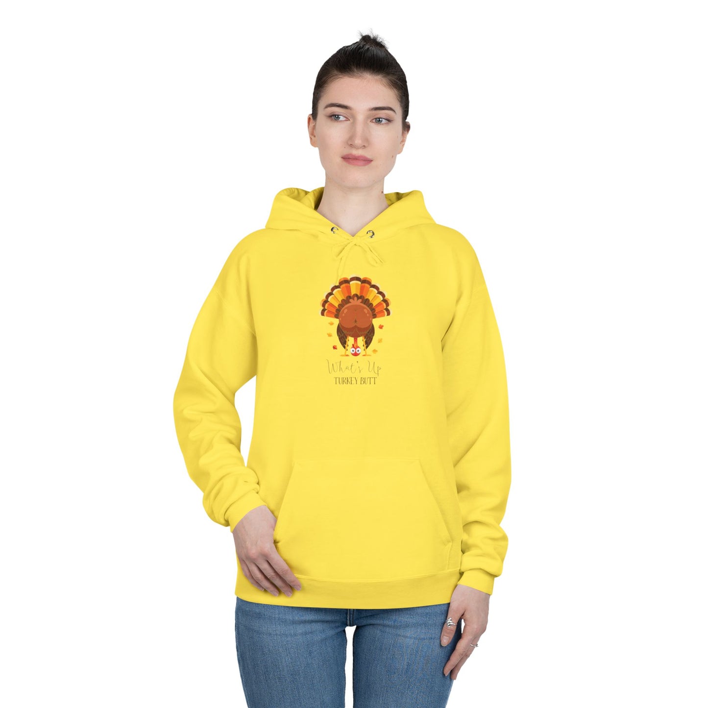 What's Up Turkey Butt EcoSmart Pullover Hoodie