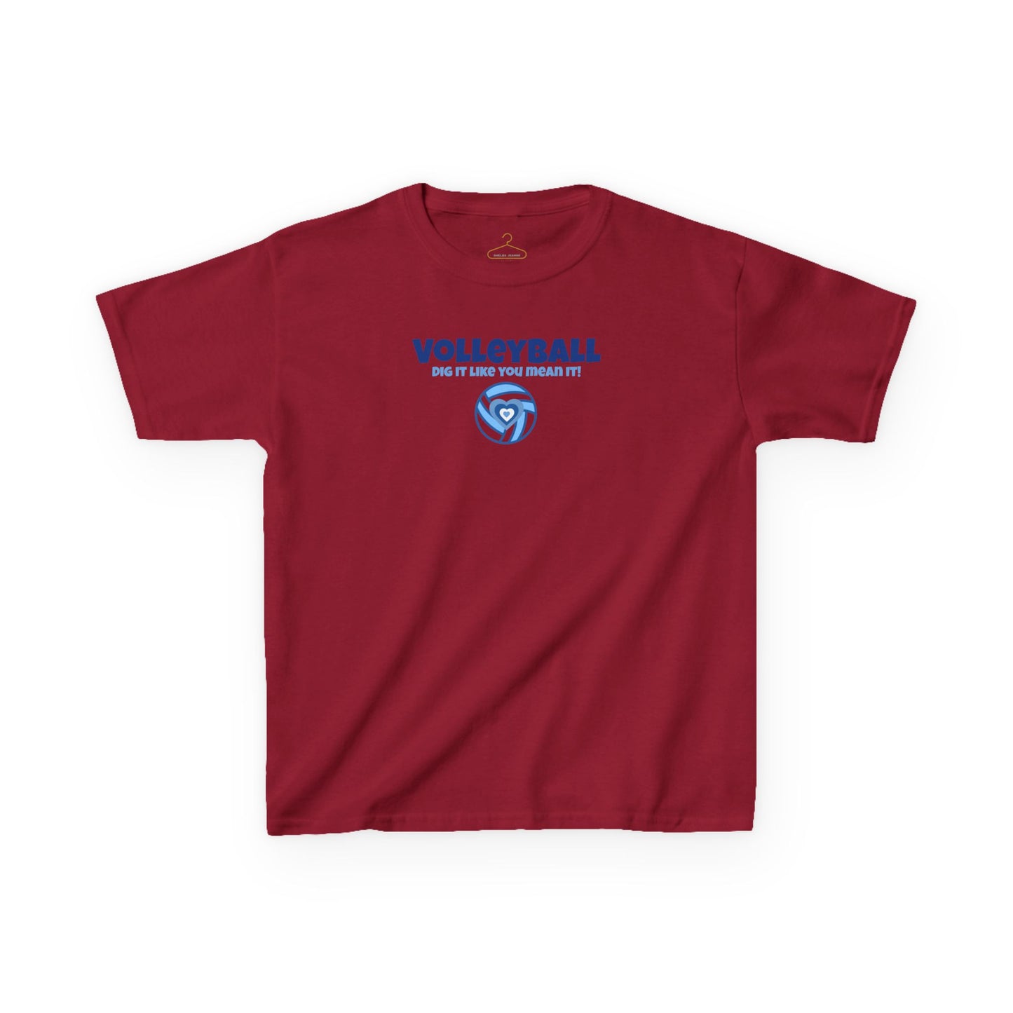 Kids "Dig It Like You Mean It" Volleyball Tee