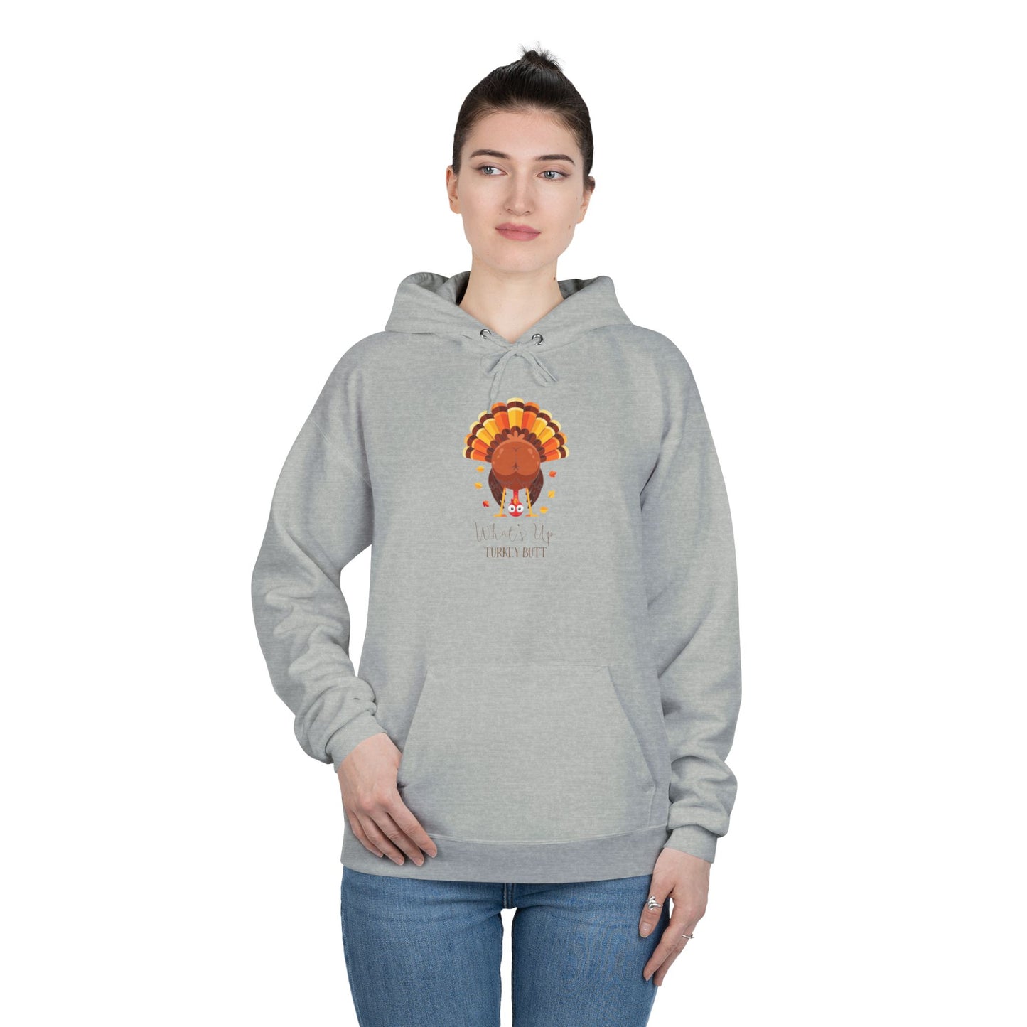 What's Up Turkey Butt EcoSmart Pullover Hoodie