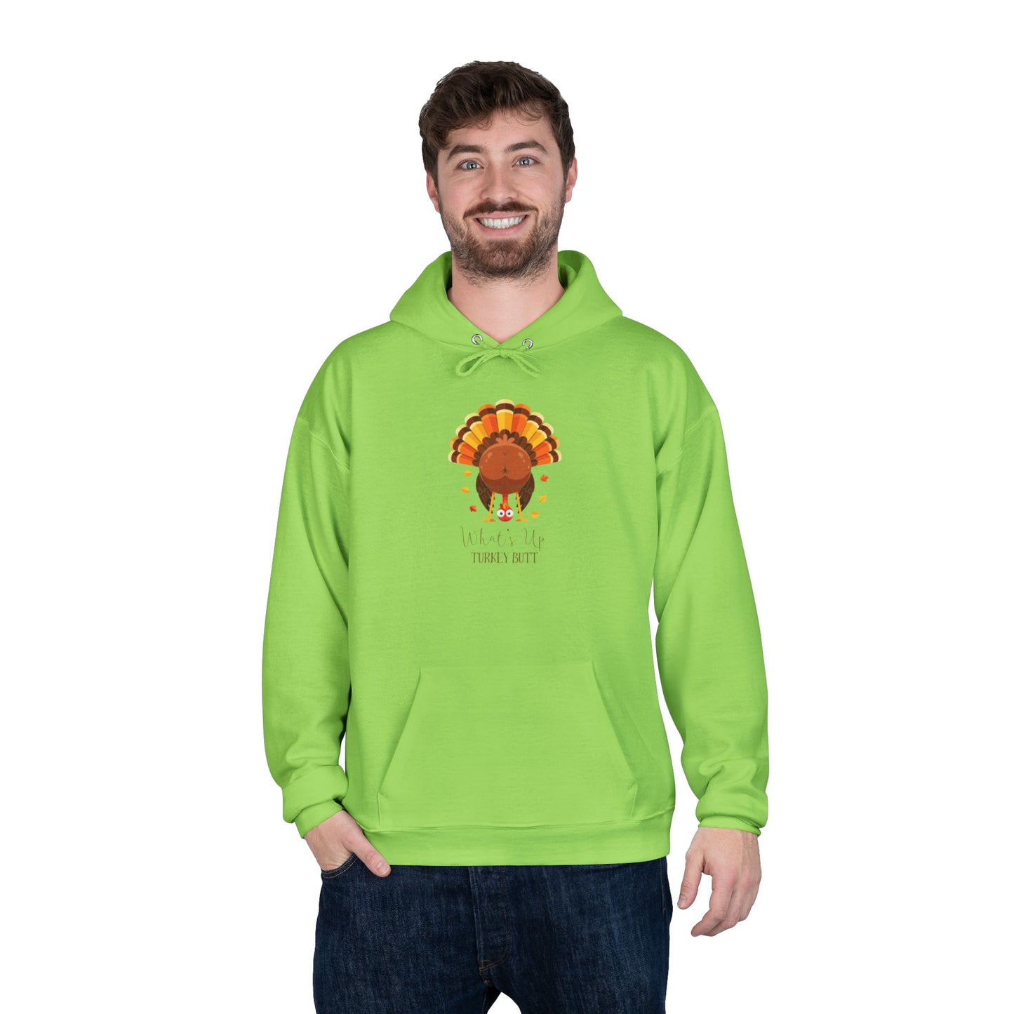 What's Up Turkey Butt EcoSmart Pullover Hoodie