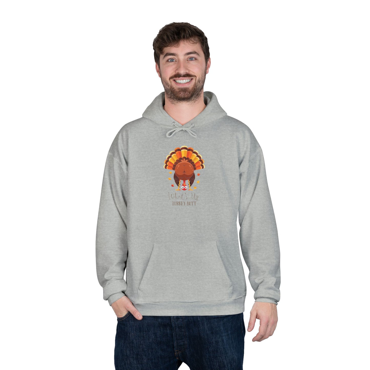 What's Up Turkey Butt EcoSmart Pullover Hoodie