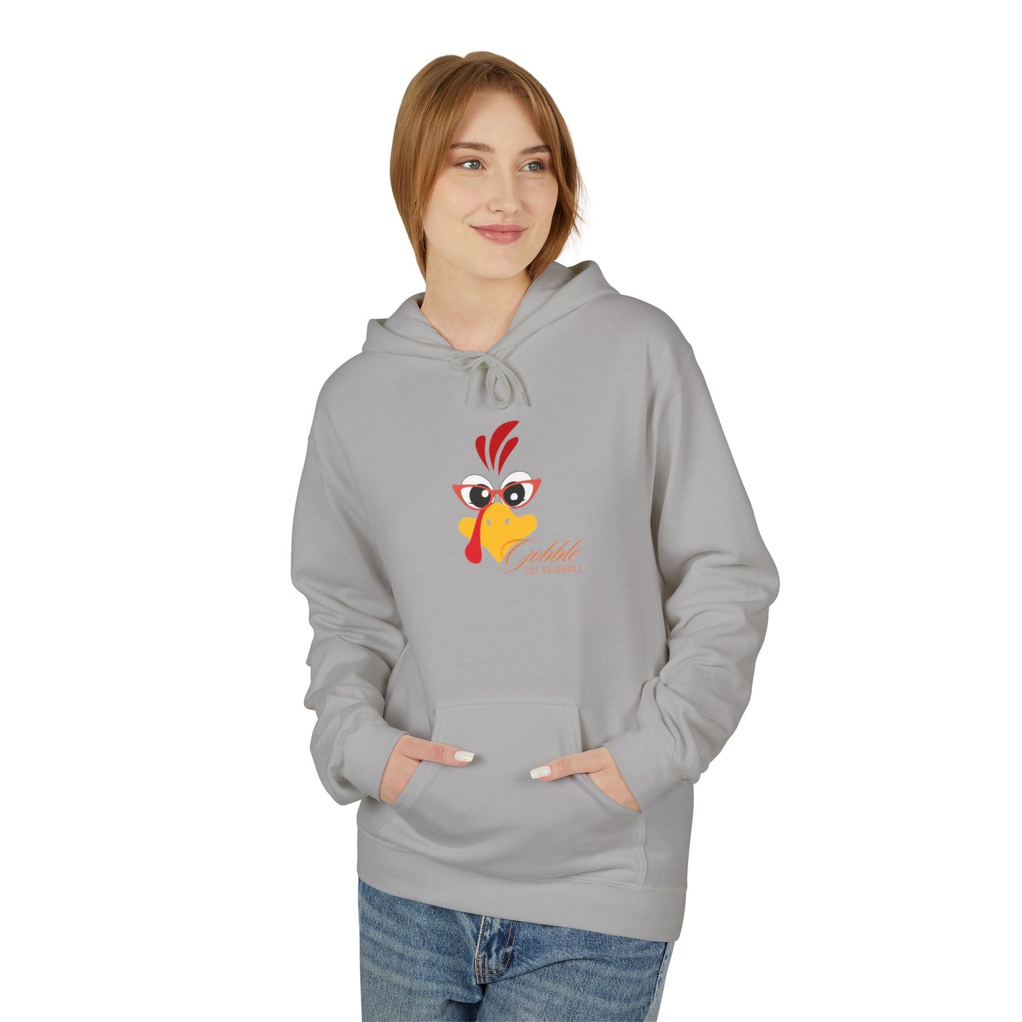 Gooble Till You Wobble Fleece Hoodie