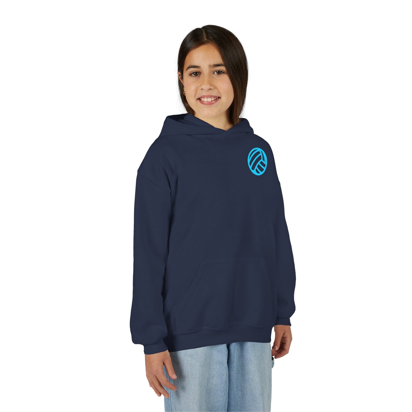 Youth Volleyball Hooded Sweatshirt