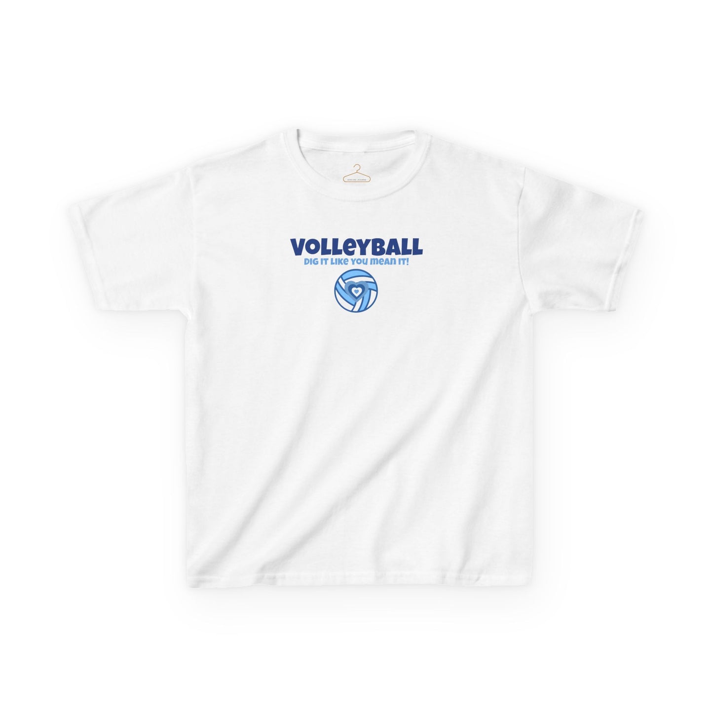 Kids "Dig It Like You Mean It" Volleyball Tee