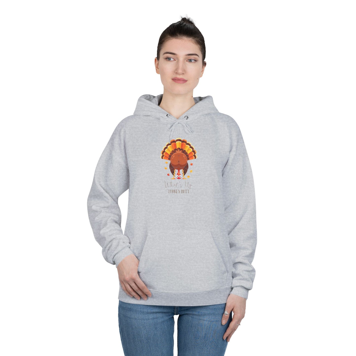 What's Up Turkey Butt EcoSmart Pullover Hoodie