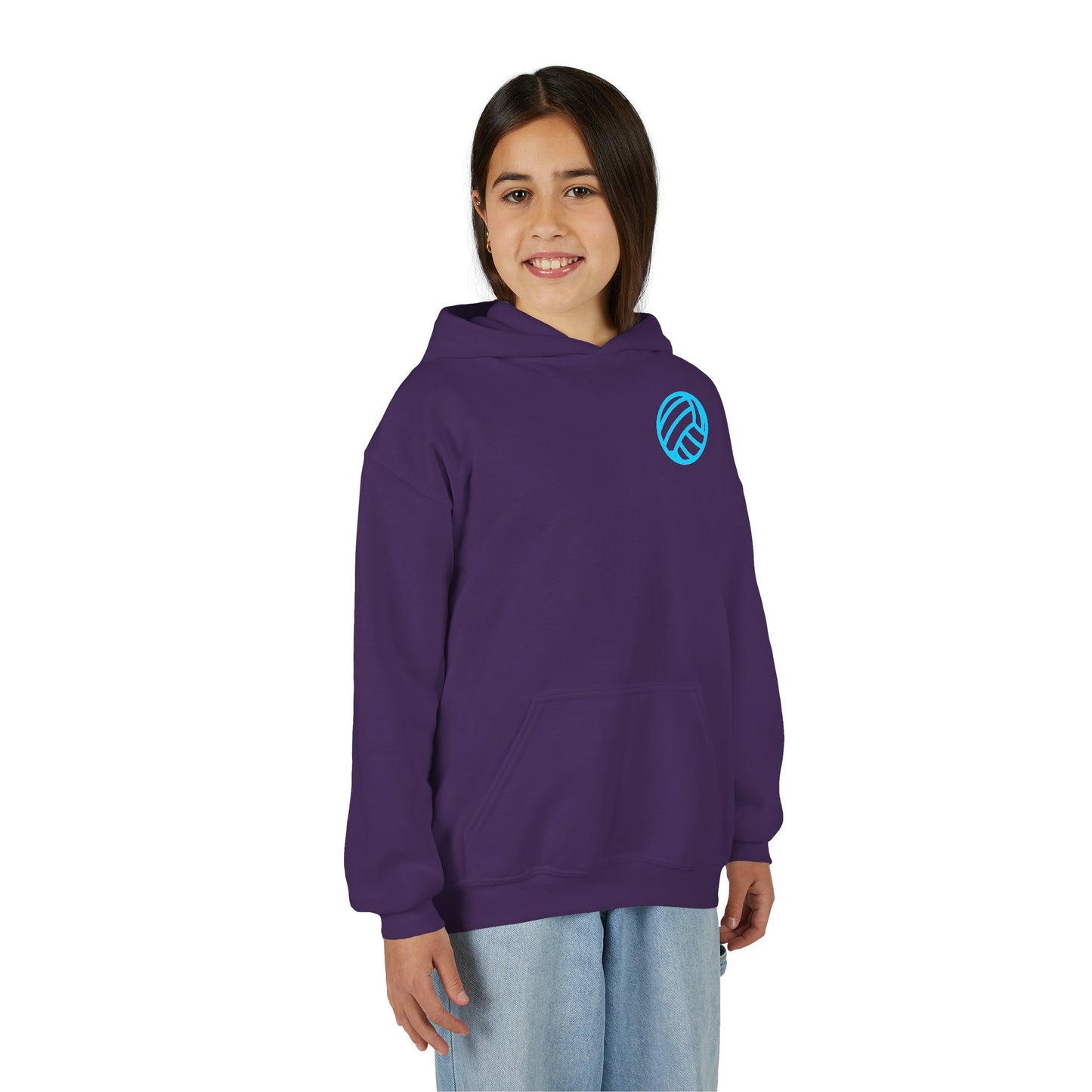 Youth Volleyball Hooded Sweatshirt