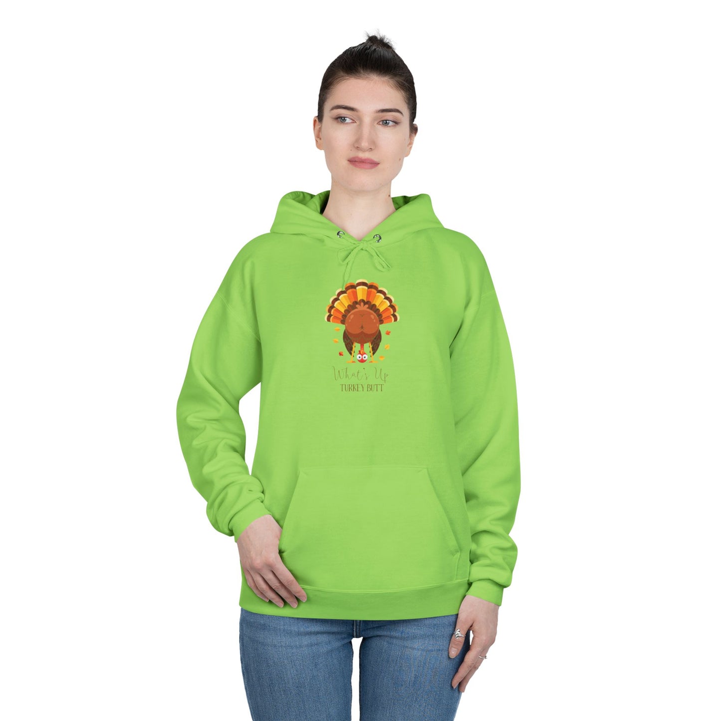 What's Up Turkey Butt EcoSmart Pullover Hoodie