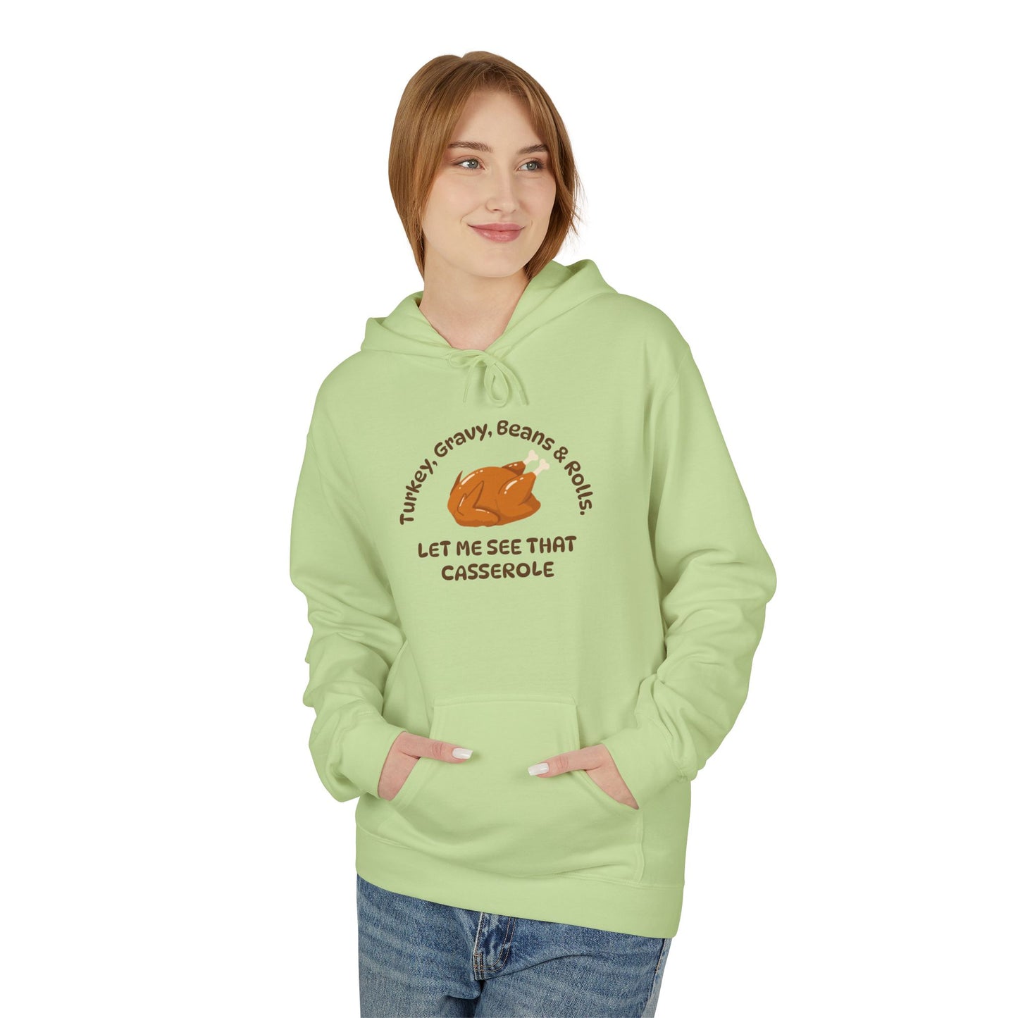 Let Me See That Casserole Fleece Hoodie