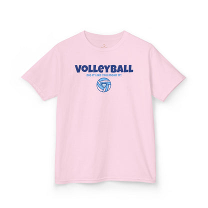 Kids "Dig It Like You Mean It" Volleyball Tee