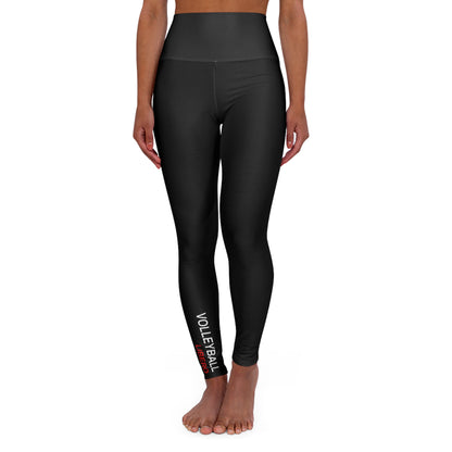 Black Volleyball Leggings for Libero