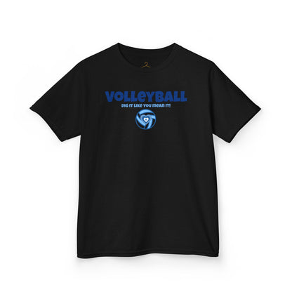Kids "Dig It Like You Mean It" Volleyball Tee