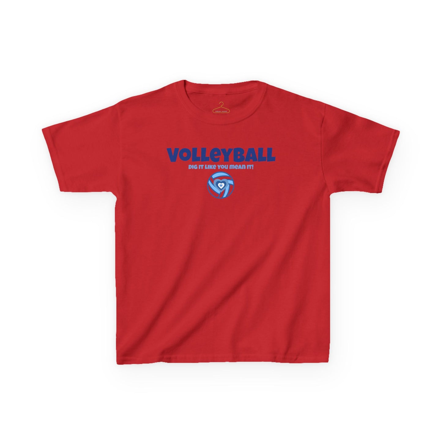 Kids "Dig It Like You Mean It" Volleyball Tee