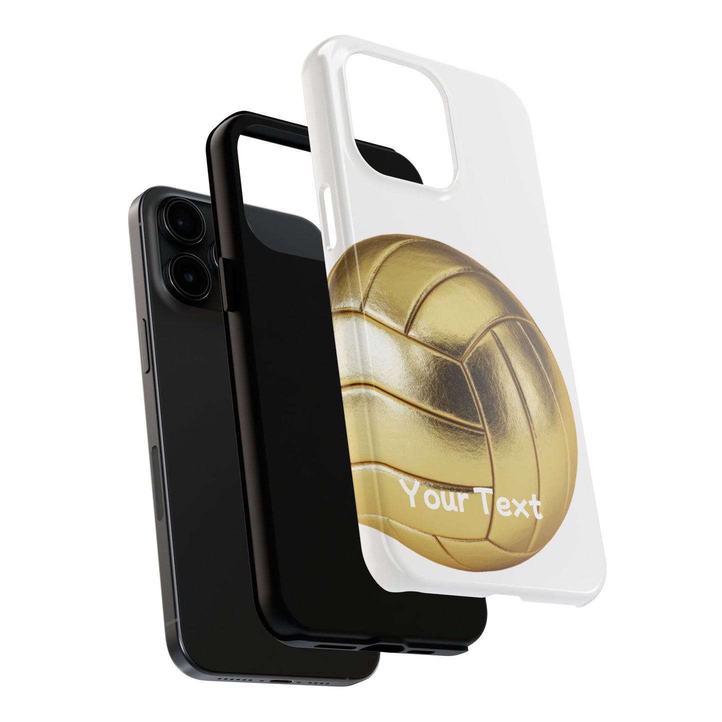 Golden Volleyball Phone Case