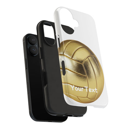 Golden Volleyball Phone Case