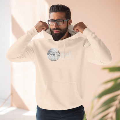 Hustle. Hit. Never Quit. Volleyball Hoodie