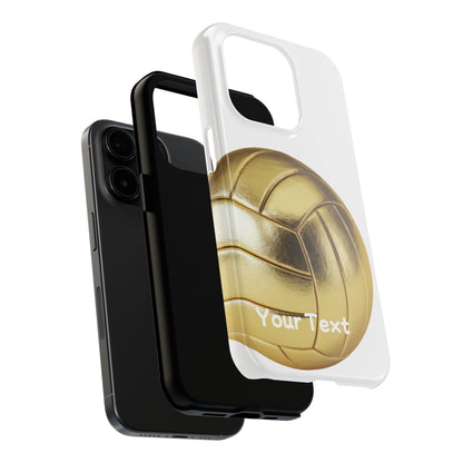 Golden Volleyball Phone Case