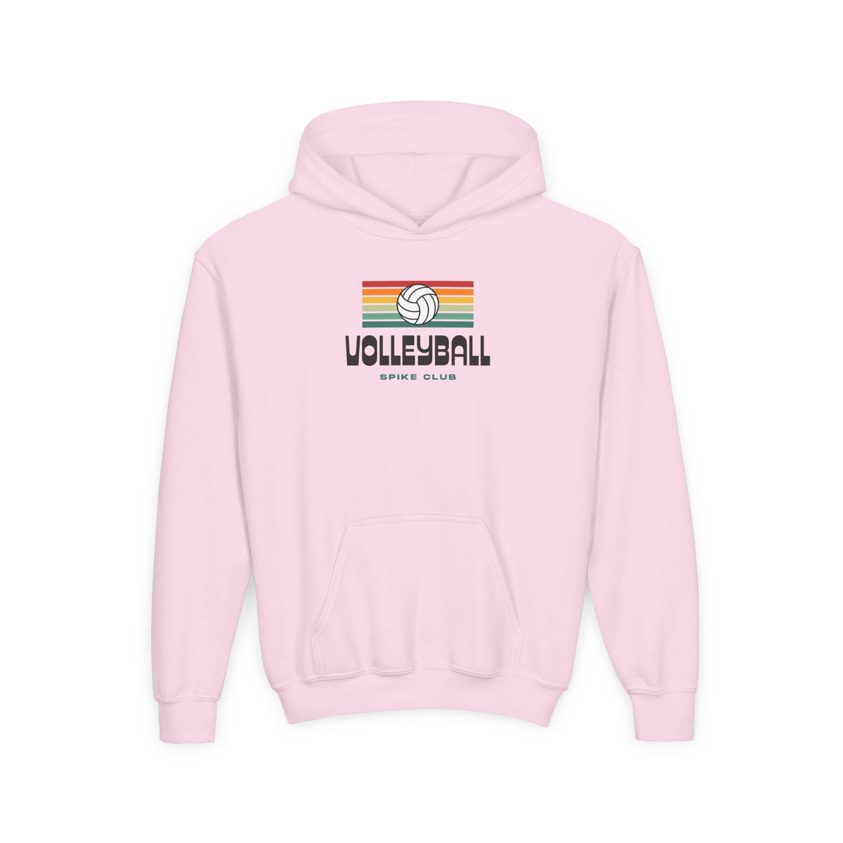 Retro Youth Volleyball Hoodie