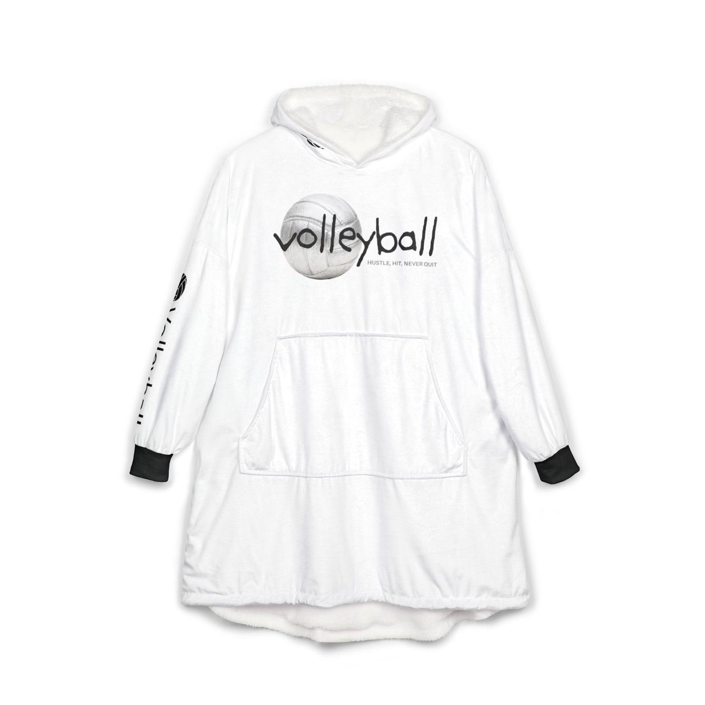Volleyball Hooded Blanket - Cozy Team Spirit Pullover