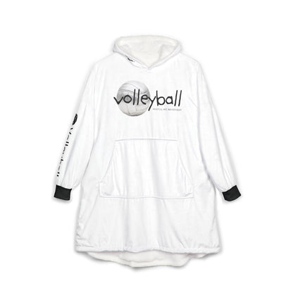 Volleyball Hooded Blanket - Cozy Team Spirit Pullover