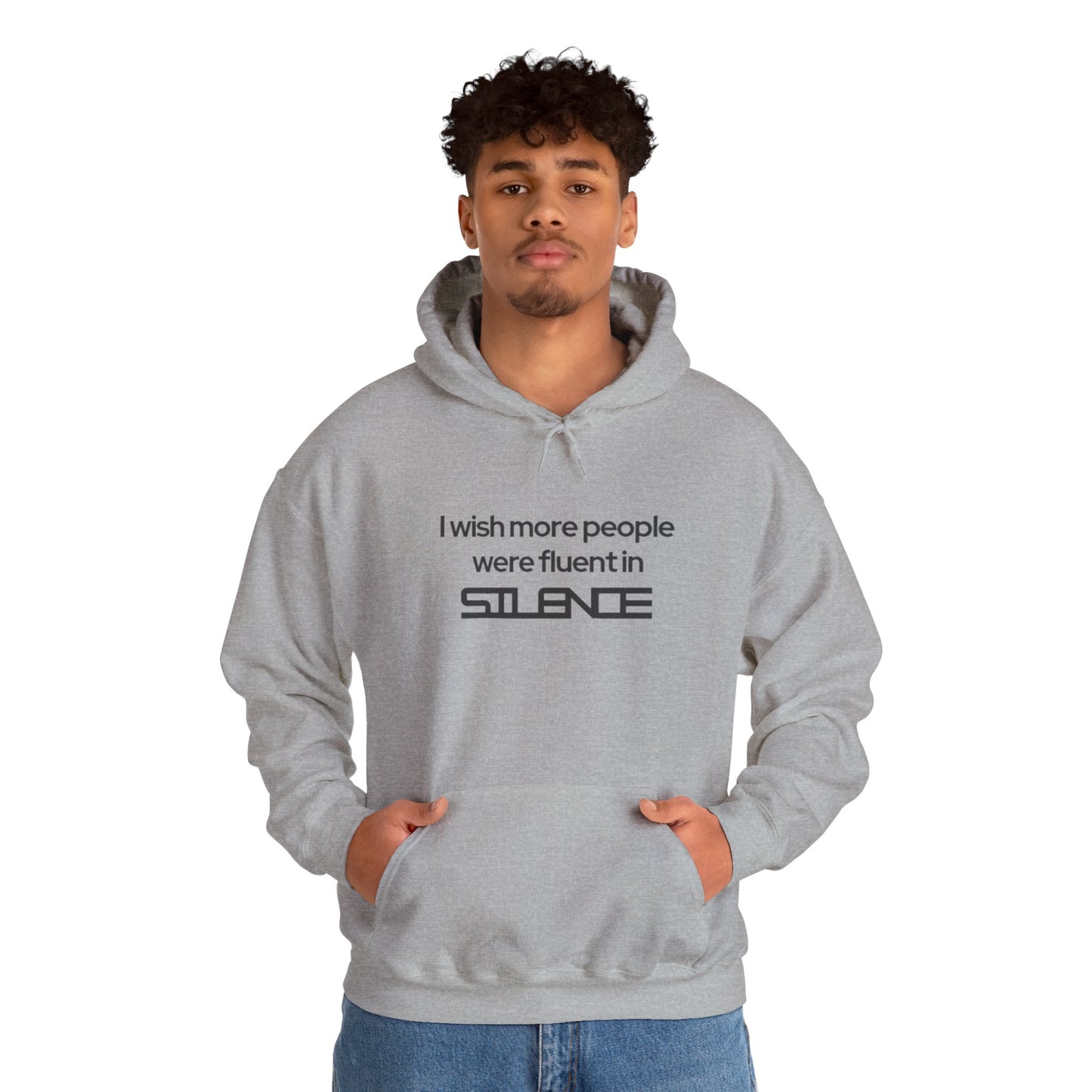 Fluent in Silence Hoodie Sweatshirt