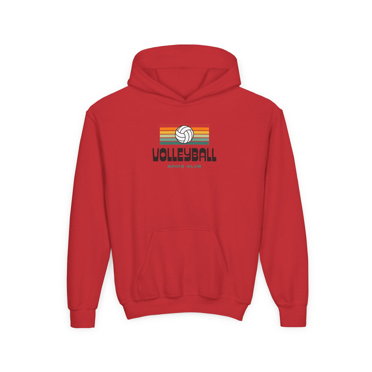 Retro Youth Volleyball Hoodie
