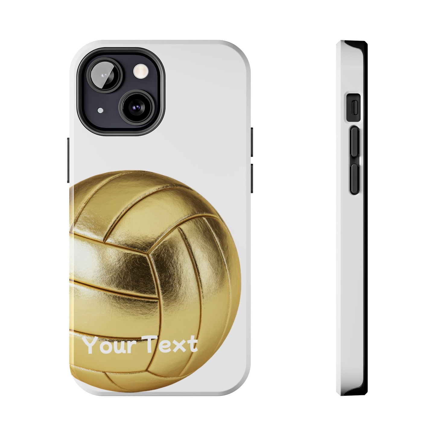 Golden Volleyball Phone Case