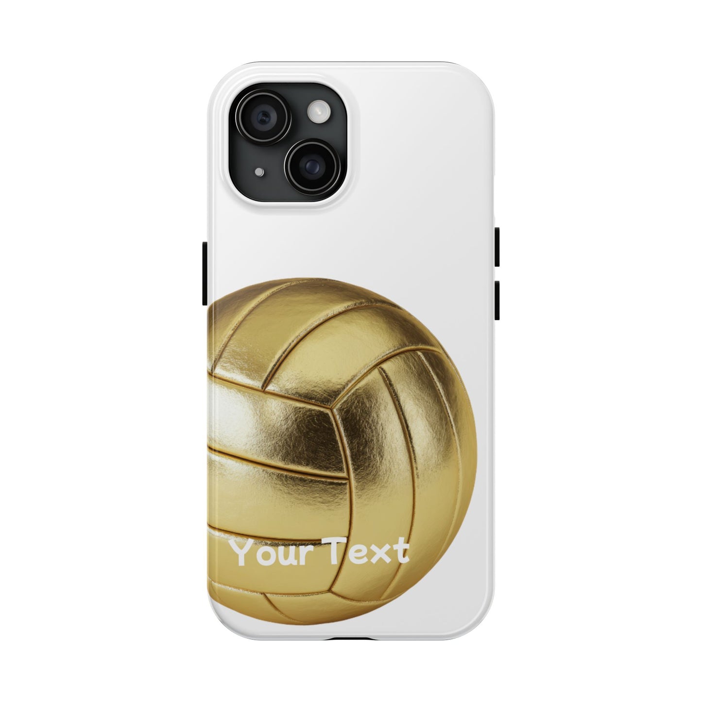Golden Volleyball Phone Case