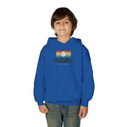 Retro Youth Volleyball Hoodie