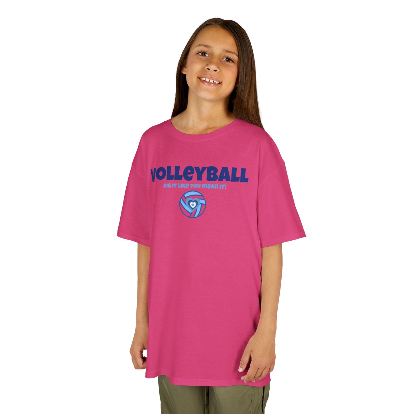 Kids "Dig It Like You Mean It" Volleyball Tee