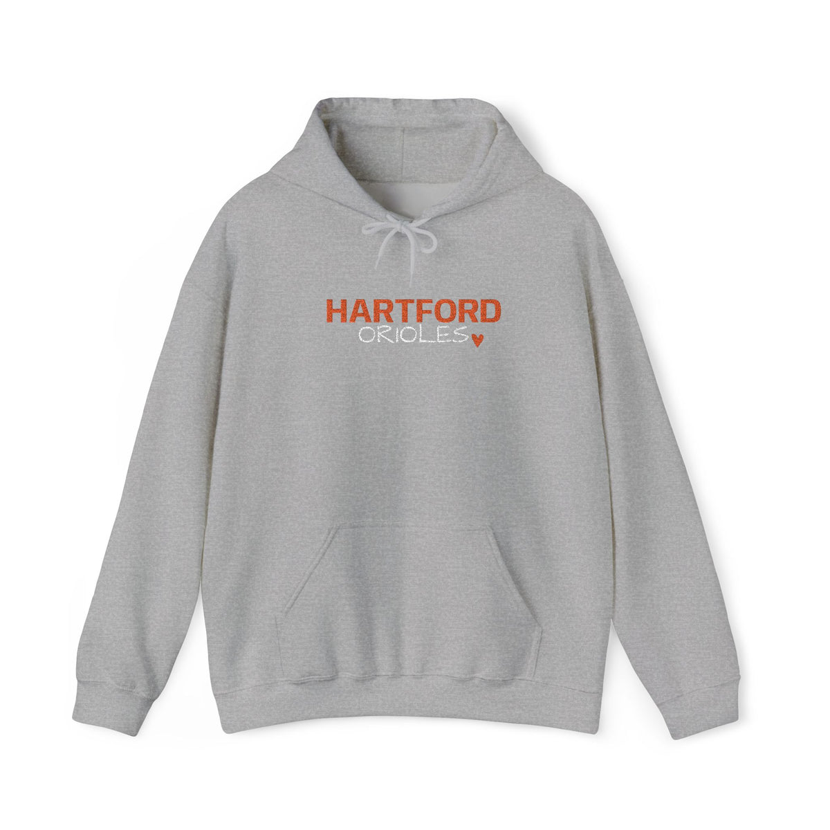 Heavy Blend™ Hooded Sweatshirt w/ Glittery Script - Personalize It!